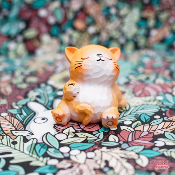 Cat Incense Holder Showpiece