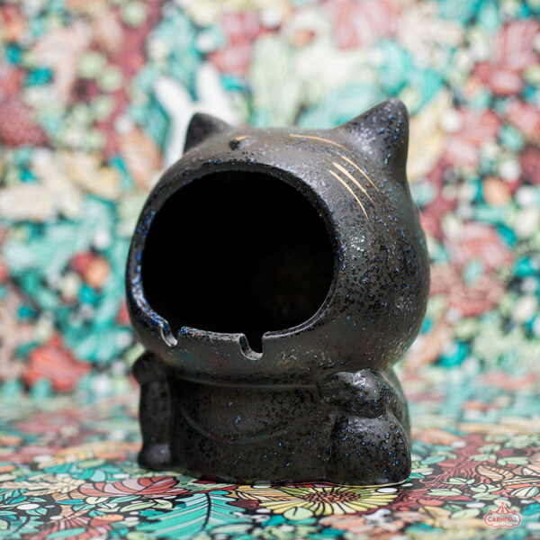 Black Cat Ashtray