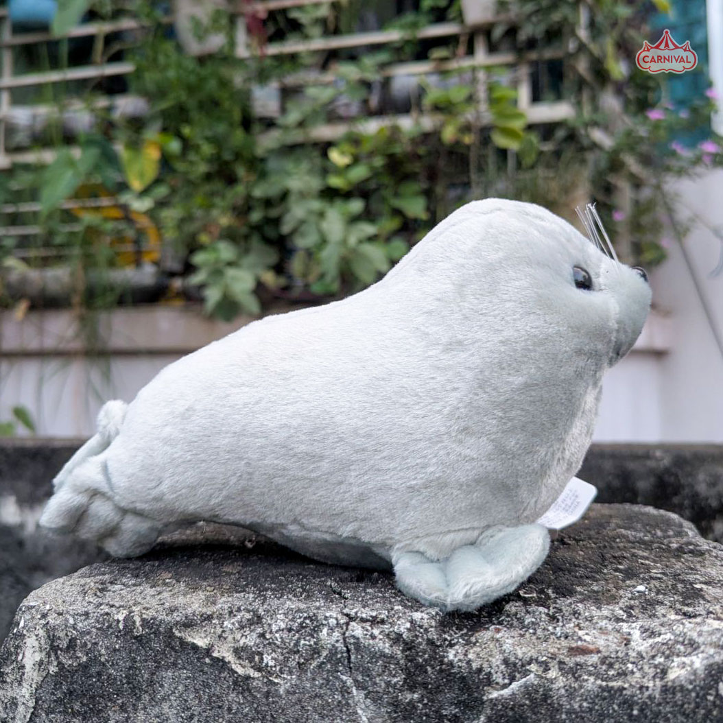 Soft Grey Seal Plushie