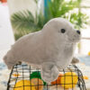 Soft Grey Seal Plushie